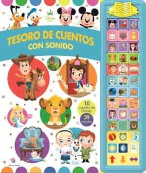 TESORO DE CUENTOS CON 39 SONIDOS - DISNEY BABY