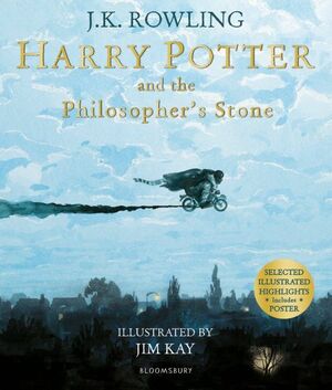 HARRY POTTER AND THE PHILOSOPHERS STONE ILLUSTRATED EDITION (PB)