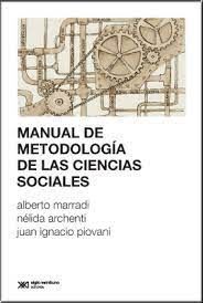 MANUAL DE METODOLOGÍA DE LAS CIENCIAS SOCIAL